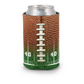 Football Field Scuba Pocket Coolie Can Cover (4 Color Process)
